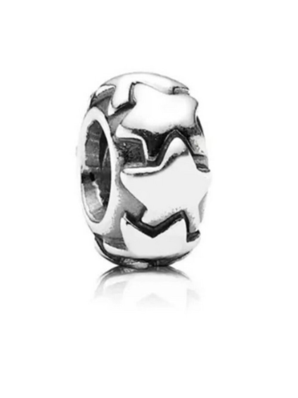 Pandora Silver Shooting Star Spacer Charm 925